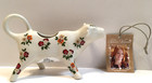 Retired Pioneer Woman Posey Fall Flower Floral Cow Creamer With Tag And Bar Code