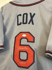 Bobby Cox Signed Atlanta Braves Jersey W  Hof 14 Insc  Jsa Coa