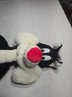 Vintage 1991 Sylvester Cat Looney Tunes Plush Toy Mighty Star Warner Bros  24 5 