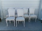 Set 6 French Dining Chairs Country Regency Louis Xvi Provincial  Victorian  Six