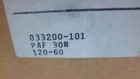 Itc 30 Minute Industrial Timer 833200-101 Paf 30m 120v-60hz New 833200101 Paf30m