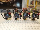 New Ghostbusters Egon  Peter  Ray  Winston Custom Lego Minifigure Lot Ecto-1