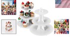 Cupcake Stand 3-tier Dessert Display Tower Party Birthday Baby Shower