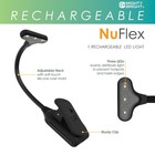 The Original Mighty Bright Nuflex - Rechargeable Book Light 35 Lumens Of Warm