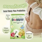 3x Donutt Brand Total Fibely Plus Probiotics Honey-lemon Flavor