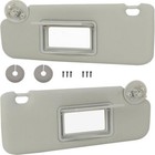 Gray Driver Passenger Side Sun Visor W mirro Left right For Chevy Cruze 2017-18 