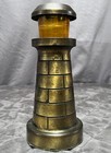 Vintage The Lighthouse 9  Aged Metal Tealight Candle Home Decor Man Cave
