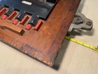 Antique Wood 2 Sided Foundry Mold  casting Form Pattern Industrial Art Steampunk