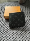 Louis Vuitton Multiple Monogram Slender Canvas Black Men   s Wallet W box