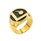 Dc Comics Legion Of Superheroes Logo Flight Ring  Stainless Steel Sz 8-14  bonus