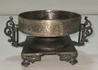 Pickle Castor Silverplate Frame Holder Antique 1875 - 1915