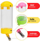 3pc 14oz Guinea Pig Water Bottle No Drip Small Animal Water Dispenser Hanging Ra