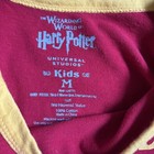 Wizarding World Of Harry Potter Gryffindor Quidditch Youth Kids Shirt Medium Sz