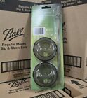Ball Mason Jar Sip And Straw Lids Set Of 2 Bpa Free New Regular Mouth