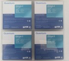 Lot Of 4 Quantum Lto Ultrium 2 200 400 Gb Mr-l2mqn-01 Data Cartridges New