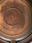 Antique Wards Cast Iron Waffle Maker With Low Base