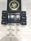 Vintage George H W Bush Vice President Full Half Dozen Golf Ball Box 1980 s