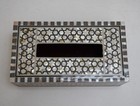 Handmade Wood Tissue Box  Napkin Case Holder Dispenser  Tissue Box Cover  02