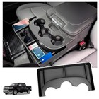 Center Console Cup Holder Organizer Compatible With 2013-2024 Dodge Ram