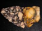 Brecciated Mookaite Jasper- 5 7 8   X 3 3 8   Rough  Cabbing - Display   Science