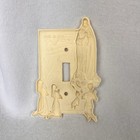 Mcm Virgin Mary Protect Us Children Religious Plastic Light Switch Cover Italy