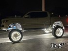 17 5   Solid Color Led Wheel Lights For Truck Rim Lights White Strobing W switch