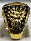 Abc Bowling 300 Game Engraved Custom Ring