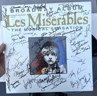 Les Miserables Album 1987 Signed By Original Broadway Cast Vinyl W  1 Record