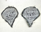 Theater Made Vietnam War Us Army E-4 Specialist 4 Rank Patches - Original