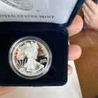 United States Mint 2019 American Eagle 1 Oz  999 Silver Proof Coin Box Coa