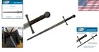 41    Medieval Replica Sword With Leather Handle - Perfect For Collectors