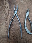 Vintage Lot Of 3 Ent Medical Dental Tools Used Cleve Dent
