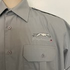 Vintage Greyhound Bus Driver Uniform Shirt Transportation Collectable 