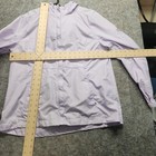Zeroxposur Lilac Mist Pale Lavender Full Zip Hooded Windbreaker Jacket