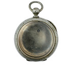 Antique 18 Size Dueber Open Face Pocket Watch Case For Key Silverine Usa