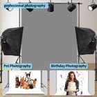 5x7ft Grey Backdrops For Photography Professional Studio Portrait Curtain