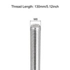 Fully Threaded Rod M8 X 130mm 1 25mm Thread Pitch 304 Stainless Steel Right H   