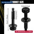 8pcs Air Filter Bolts Screws  Metal Air Filter Box Cover Fastener  Engine Air Fi