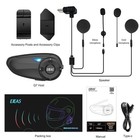Ejeas Q7 Motorcycle Intercom Helmet Bluetooth 7 Rider Switch Wireless Interphone