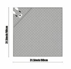 New Baby Hooded Bath Towel Gray Fleece Elephant Blanket Microfiber Super Soft