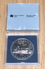 Canada Silver One Dollar Coin  1 Proof Uncirculated 1981 Royal Mint Case New