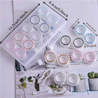 Clear Contact Lens Case  Contact Lens Organizer Case With Carrying Travel Holder