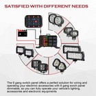 Auxbeam 6 Gang Switch Panel For Polaris Rzr 4 900 1000 Xp Turbo   General 1000