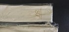 Bulk  Lb  Metal Straws Set Gold Silver Bent Straight 3pc Brush Pouch