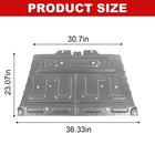 Upgrade Manganese Steel Splash Panel Shield Ml3z-7222-d For 2015-2024 Ford F-150