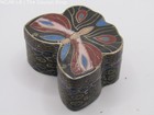 Vintage Handcrafted Cloisonne Enamel Butterfly Motif Pill Box