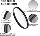 52mm Professional High Quality Uv Filter Lens For Canon  Nikon Sony  Samsung 