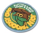 Smokey Bear Forest Service Woodsy Owl Retro Embroidered Animal Vintage Patch