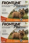 Frontline Plus For Dogs 0-22 Lbs Orange 6 Month Flea Tick Prevention Damaged Box