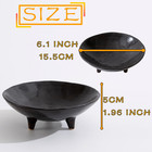 6  Decorative Bowl  Multi-purpose Black Decorative Bowls For Keys  Candy And Hom